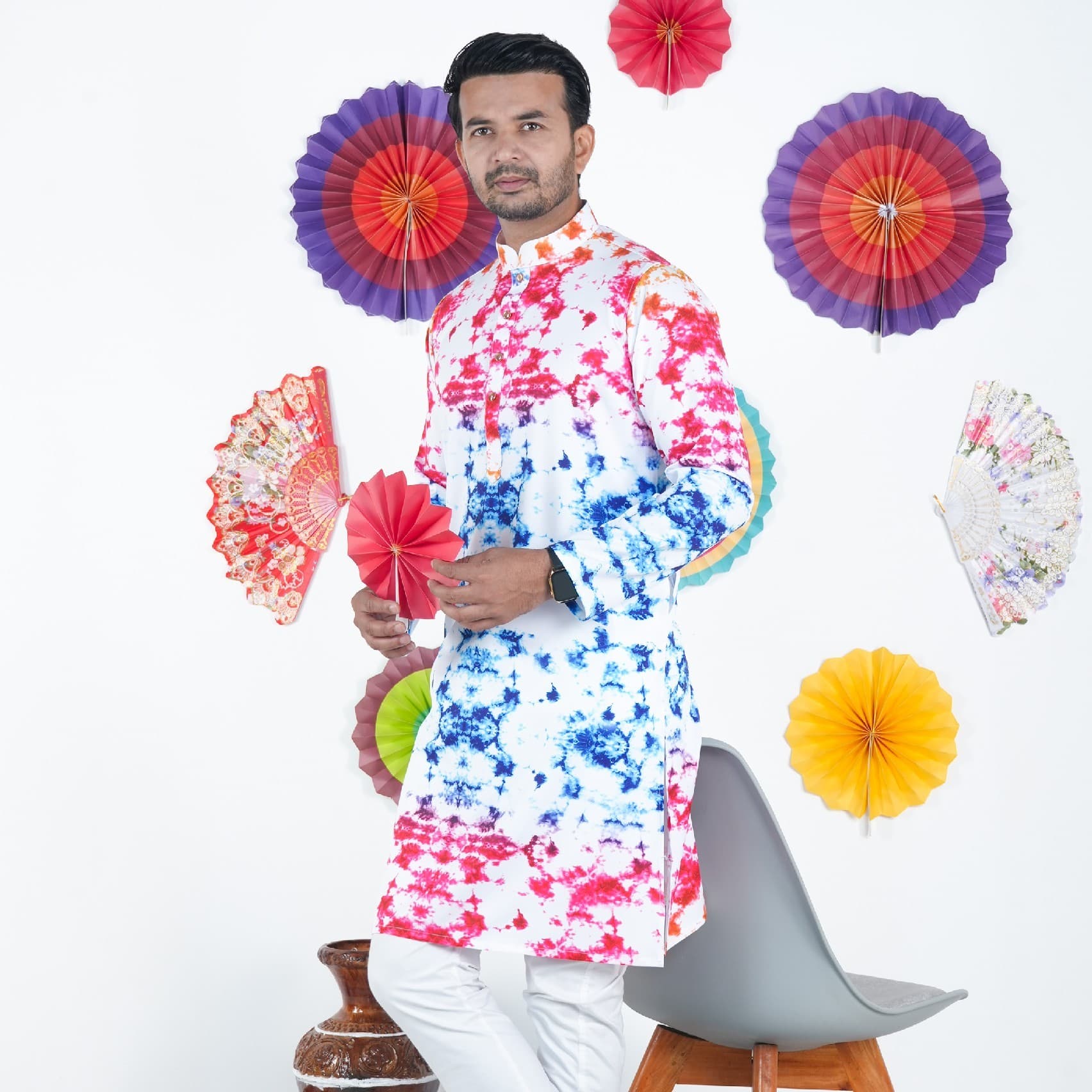 Premium Digital Printed Panjabi-20665P gallery 1