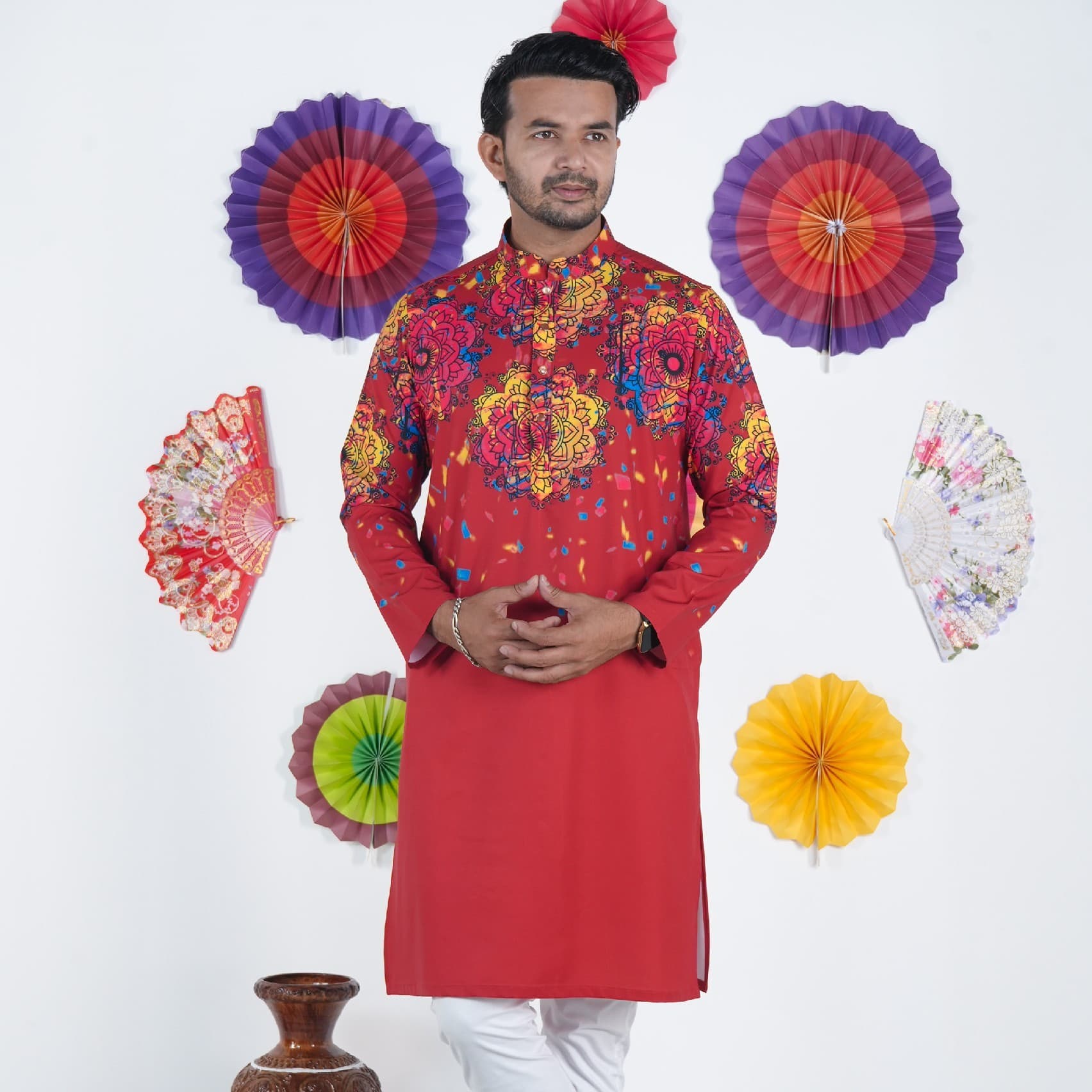Premium Digital Printed Panjabi-20660P  gallery 0