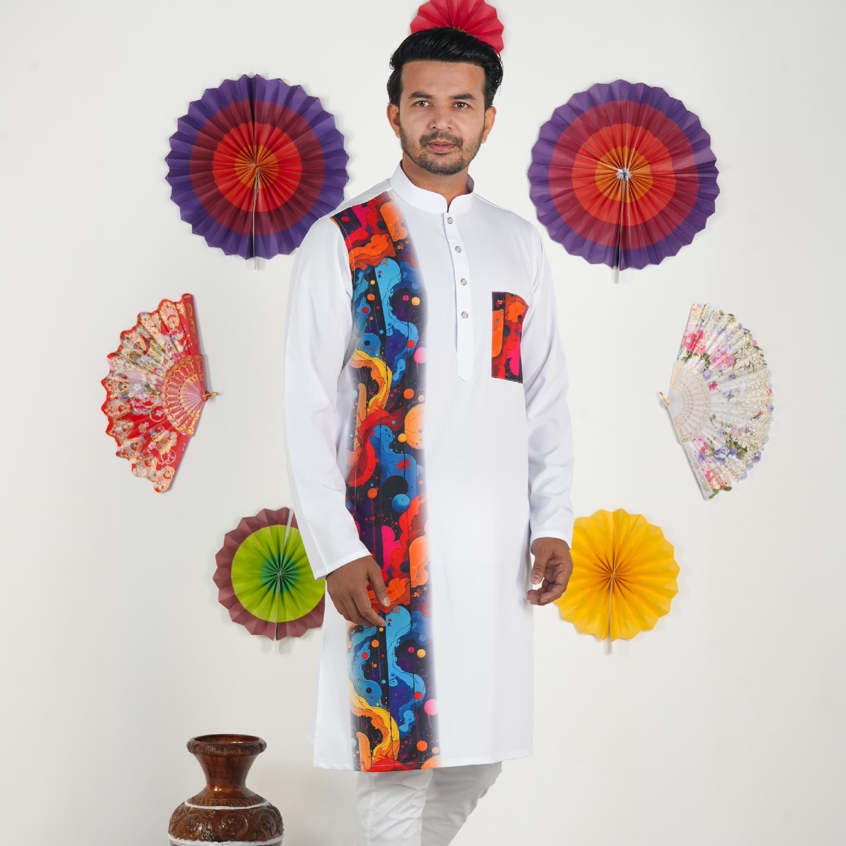 Premium Digital Printed Panjabi-20661P  gallery 0