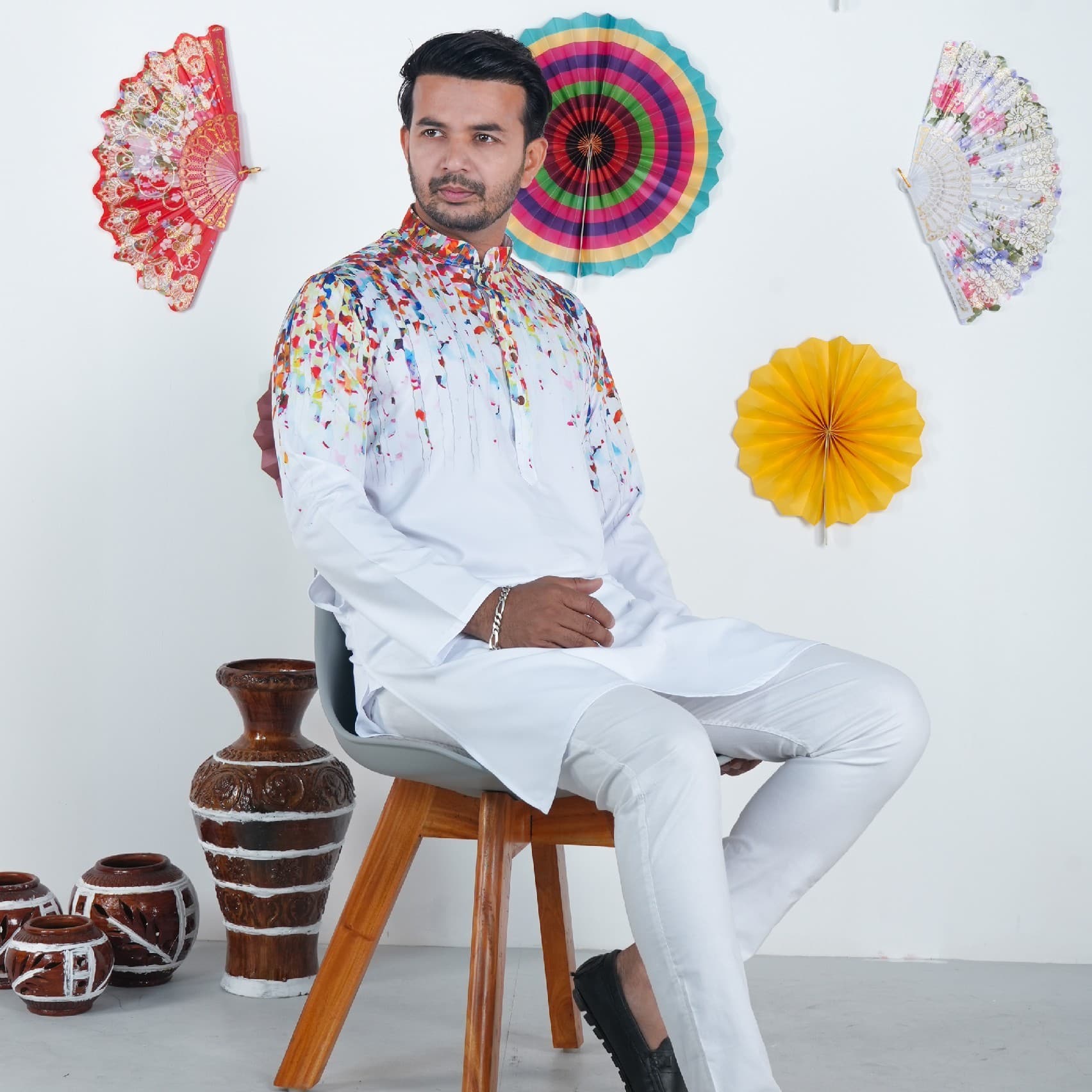 Premium Digital Printed Panjabi-20655P  gallery 3