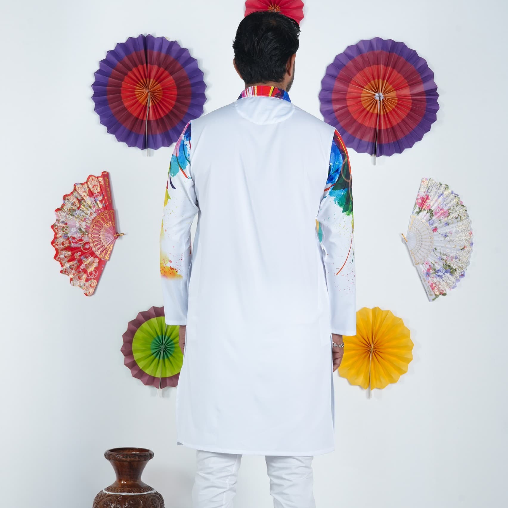 Premium Digital Printed Panjabi-20664P gallery 3